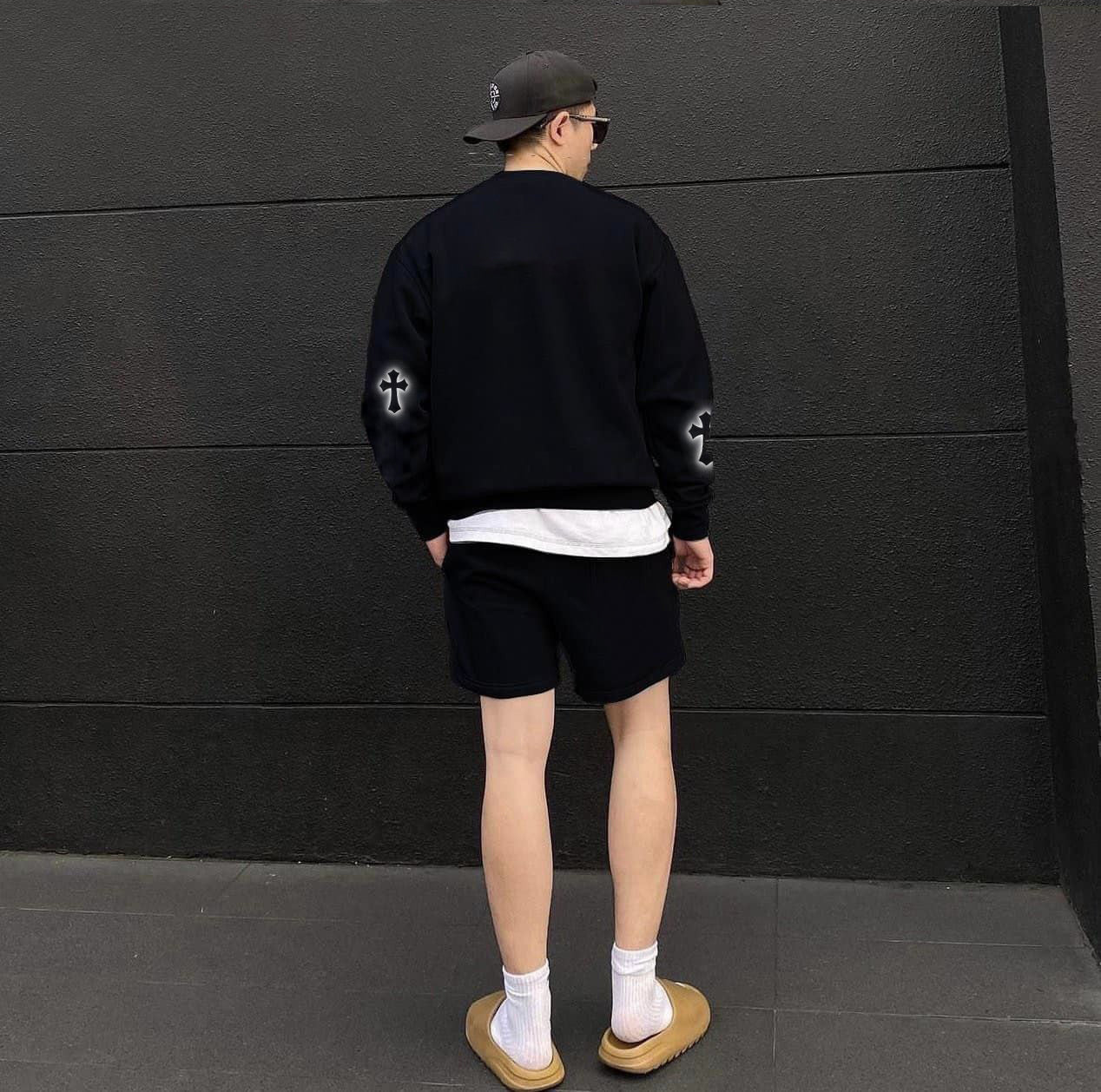 Sweater - WT 014 BLACK FAITH