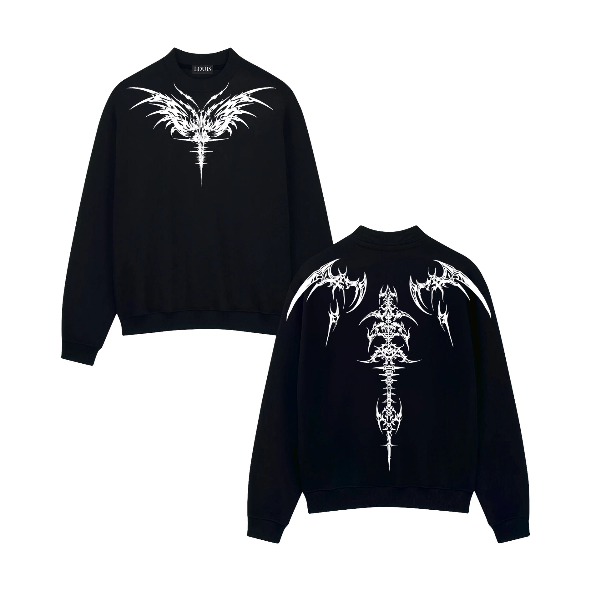 Sweater - WT  016 NOIR SERAPH