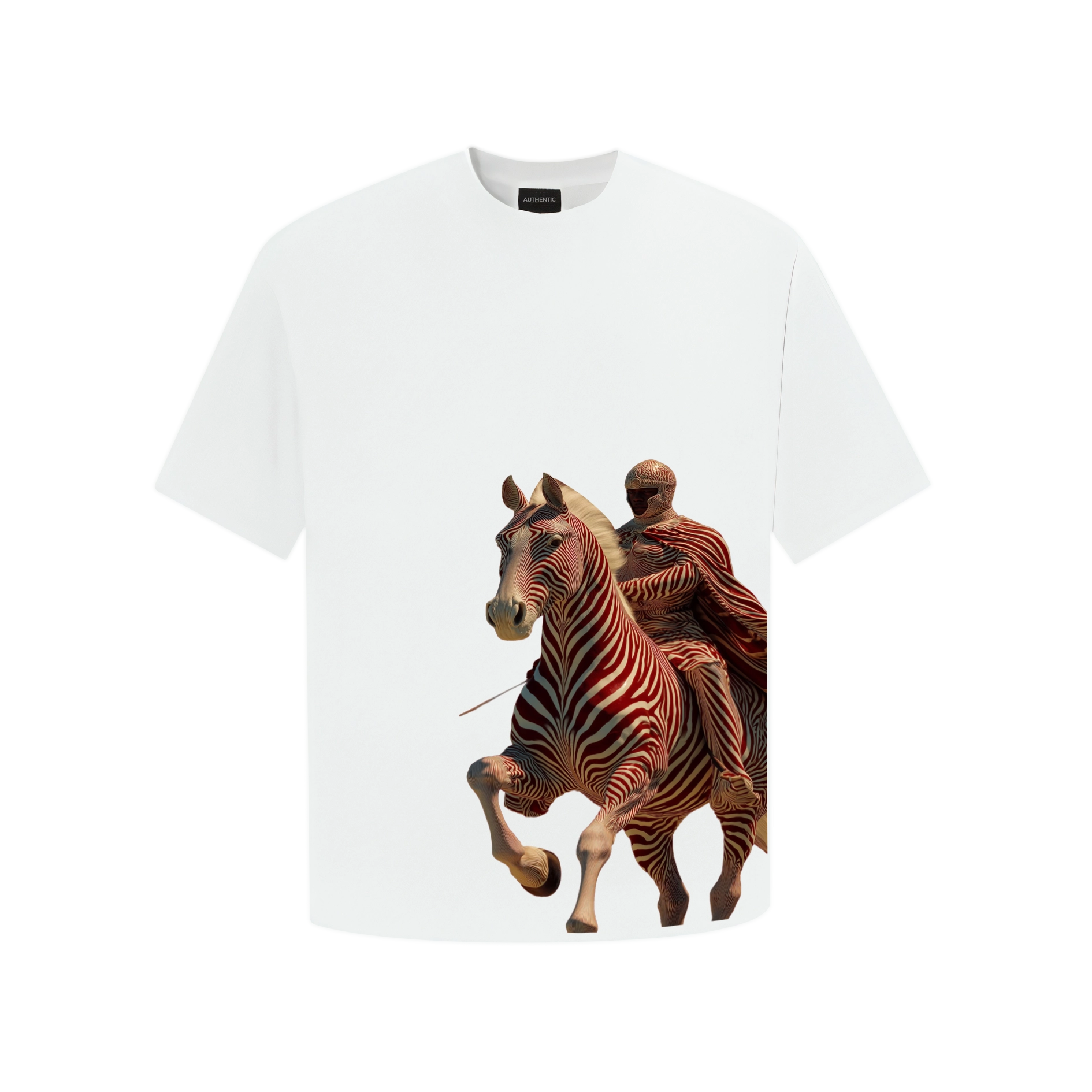 Áo Louis Crimson Zebra