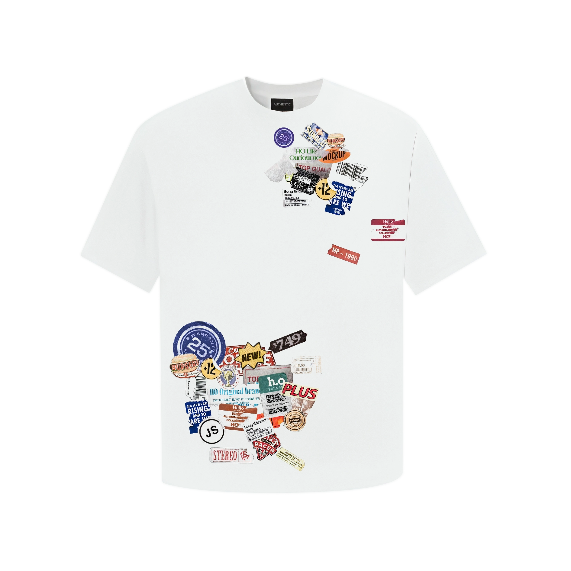 Áo Sticker Rush